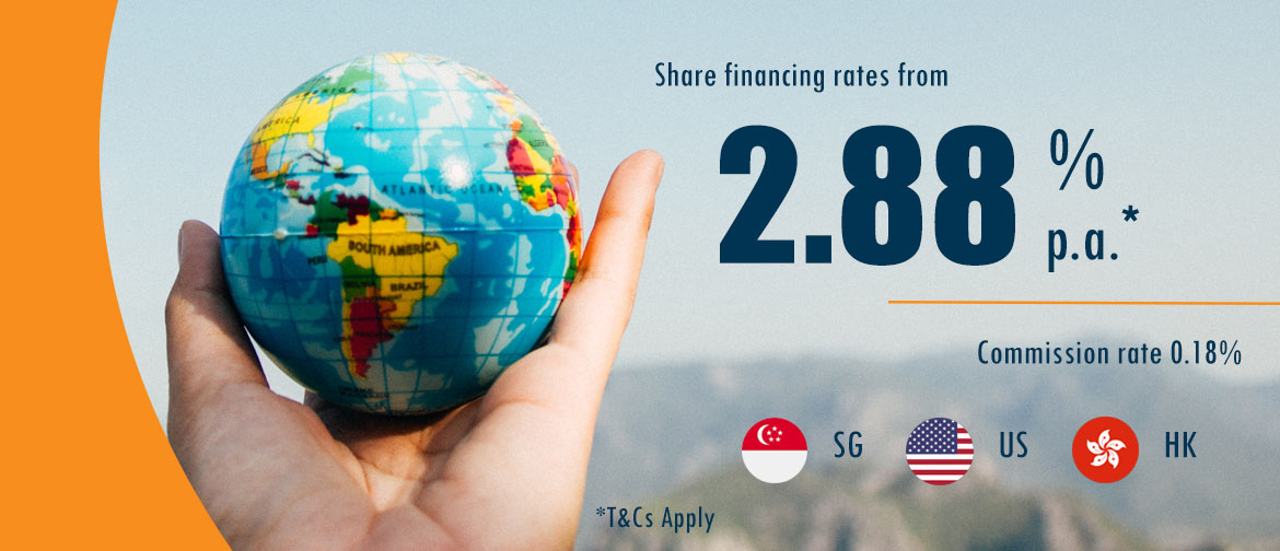 Share financing rate from 2.88%