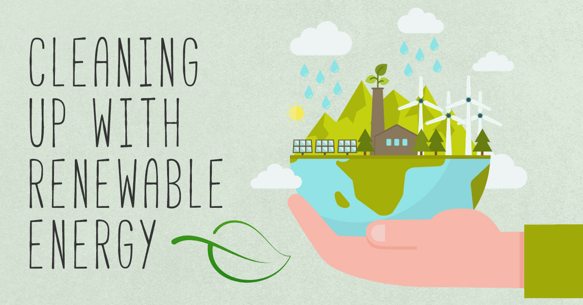 Cleaning Up with Renewable Energy