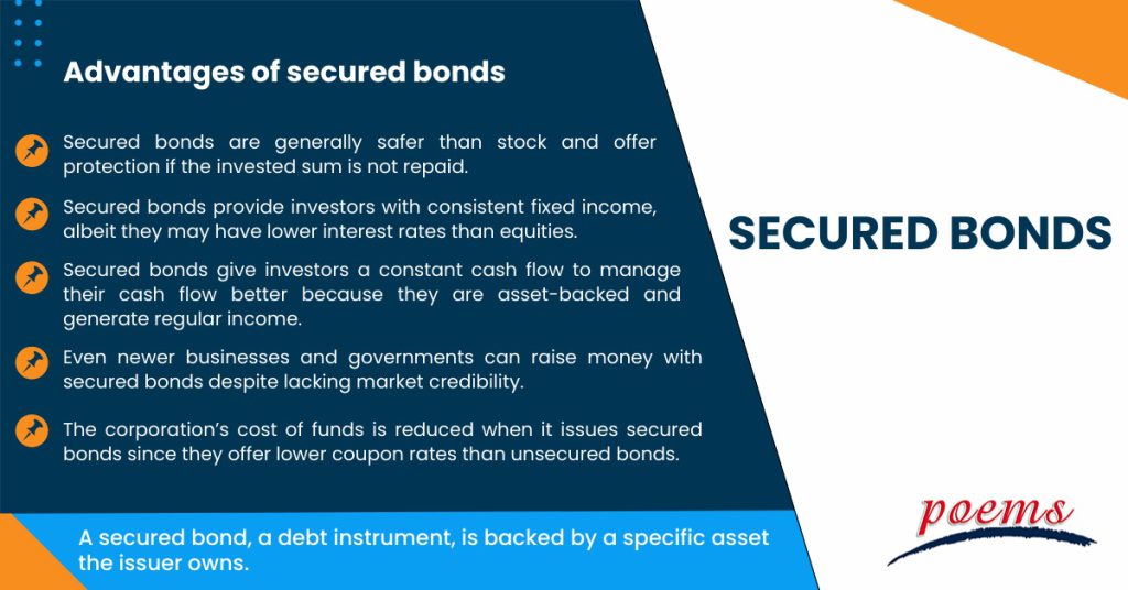 Secured bonds What is it, Advantages, Disadvantages, Risks, FAQ POEMS