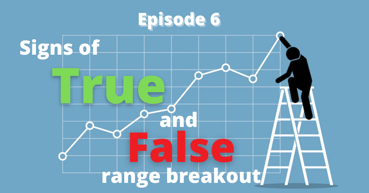 Episode 6 – Signs of a True and False Range Breakout