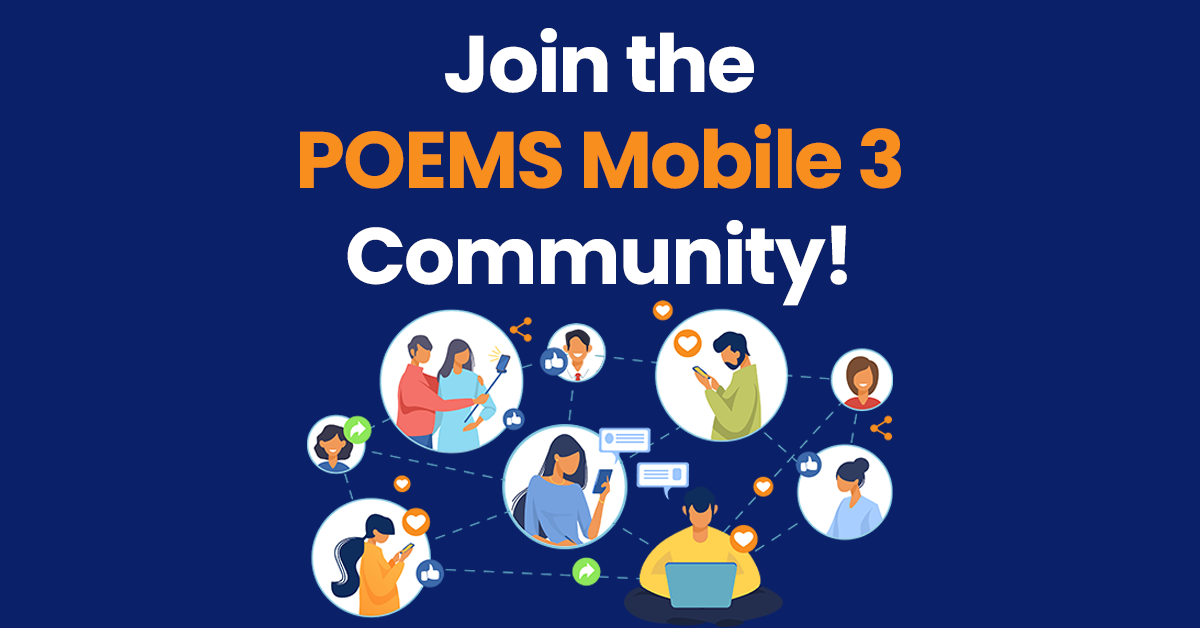 JOIN THE POEMS MOBILE 3 COMMUNITY!