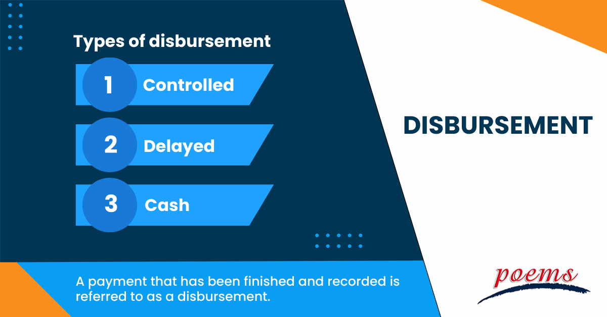 Disbursement What is it, working, types