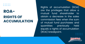 Rights of accumulation (ROA)