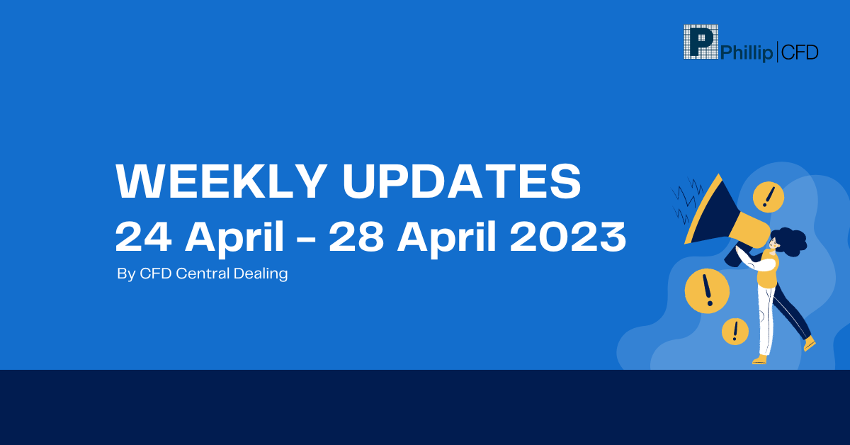 Weekly Updates 24/4/23 – 28/4/23