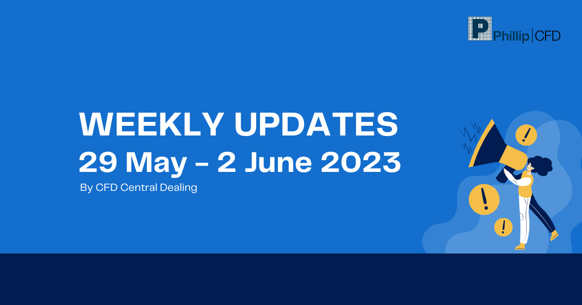 Weekly Updates 29/5/23 – 2/6/23