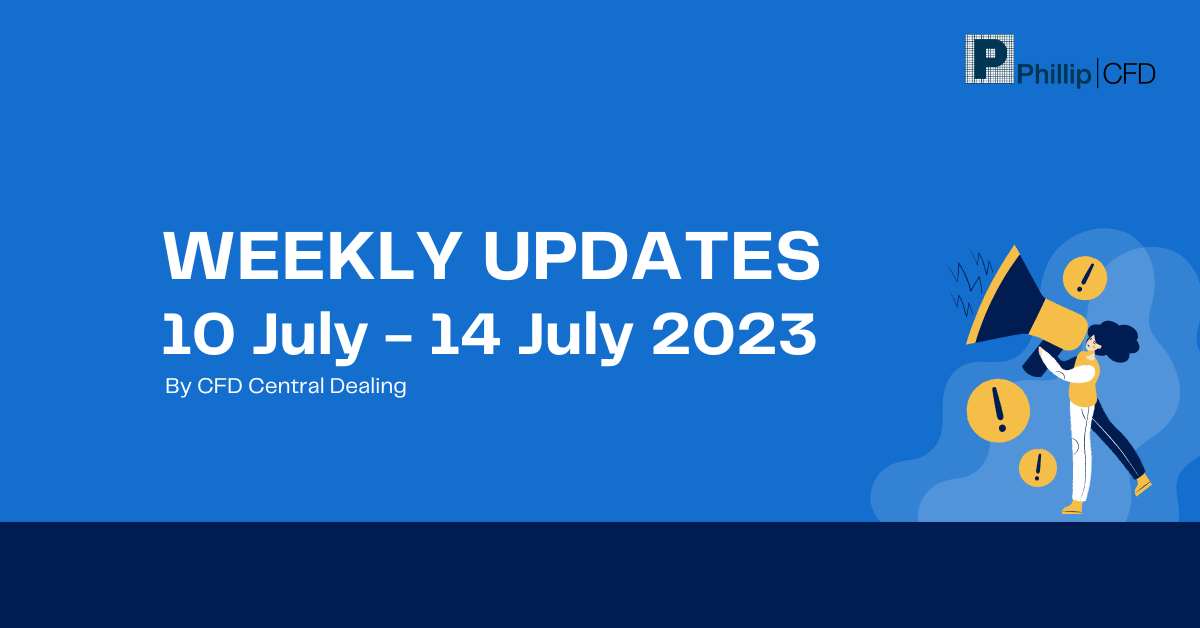 Weekly Updates 10/7/23 – 14/7/23