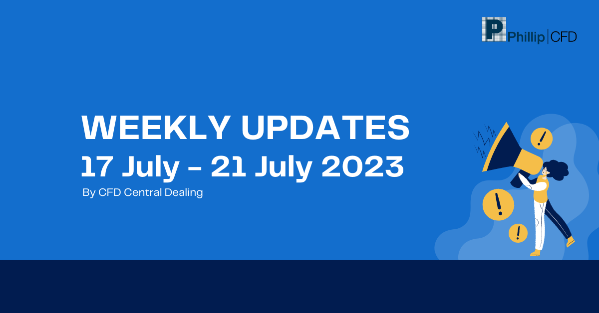 Weekly Updates 17/7/23 –21/7/23