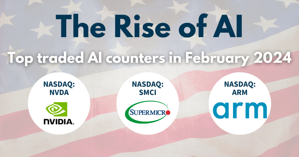The Rise of AI – Top traded AI counters in February 2024 - POEMS