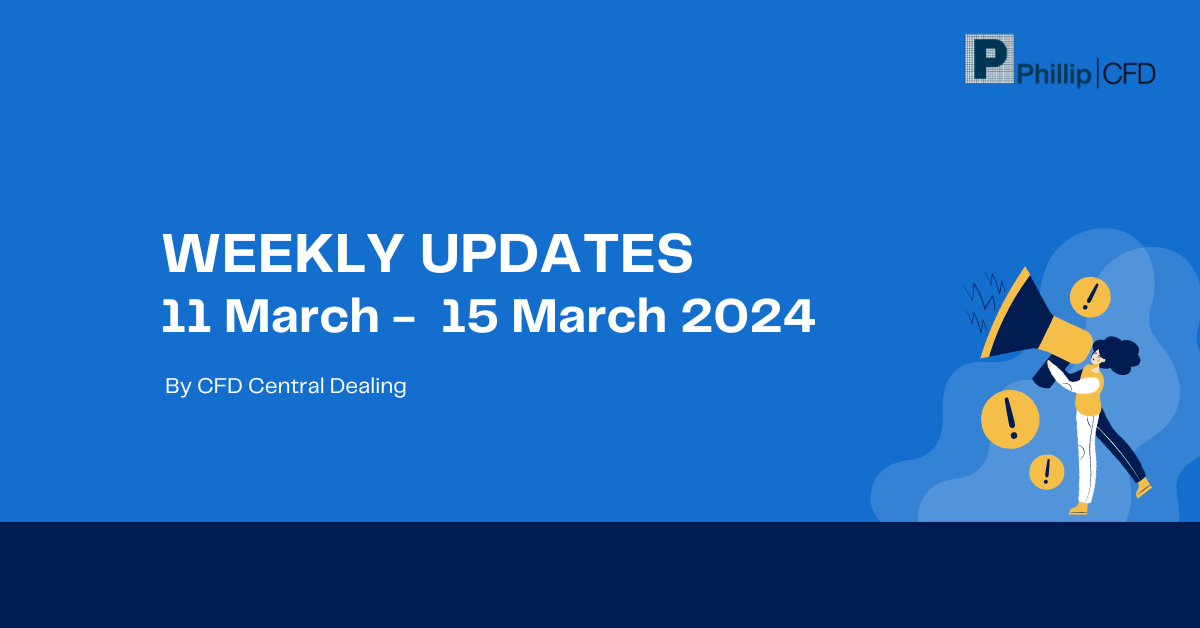 Weekly Updates 11/3/24 – 15/3/24