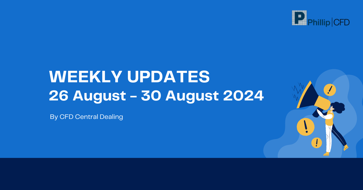 Weekly Updates 26/8/24 – 30/8/24