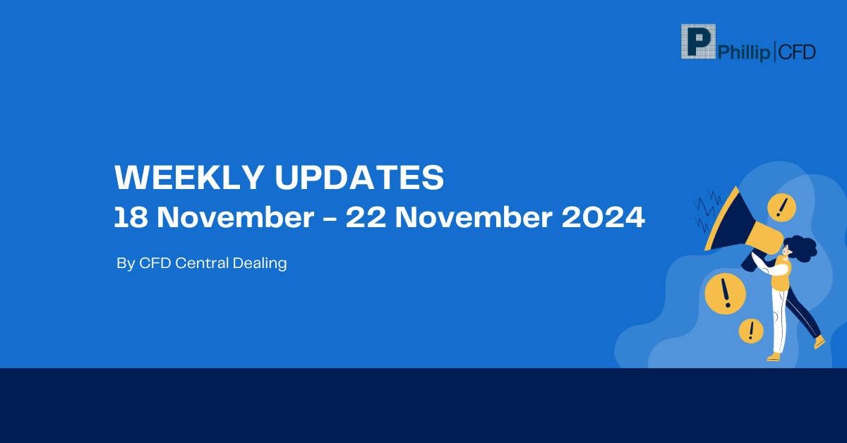 Weekly Updates 18/11/24 – 22/11/24