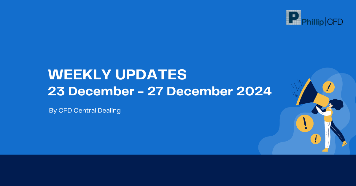 Weekly Updates 23/12/24 – 27/12/24