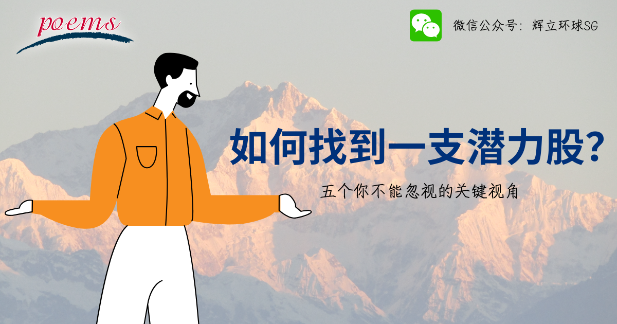 如何找到一支潜力股？ ———— 五个你不能忽视的关键视角