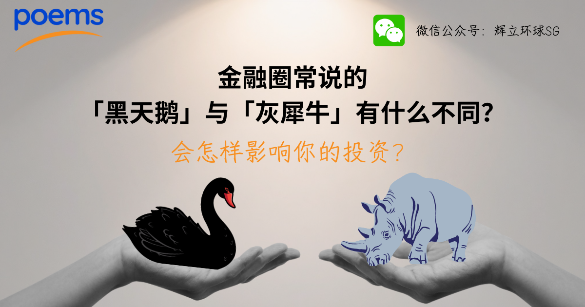 金融圈常说的「黑天鹅」与「灰犀牛」有什么不同？会怎样影响你的投资？