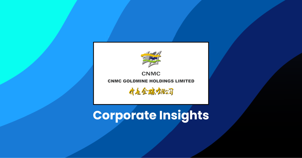 Corporate Insights by CNMC Goldmine Holdings Limited