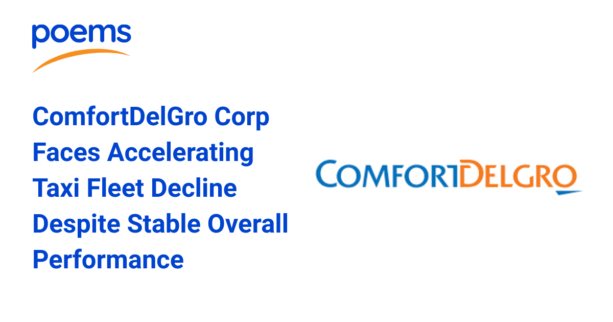 ComfortDelGro Corp Faces Accelerating Taxi Fleet Decline Despite Stable Overall Performance