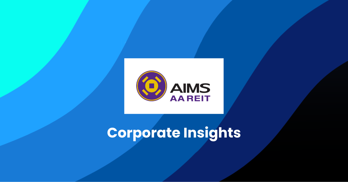 Corporate Insights by AIMS APAC REIT