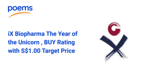 iX Biopharma –  The Year of the Unicorn , BUY Rating with S$1.00 Target Price