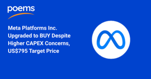  Meta Platforms Inc. Upgraded to BUY Despite Higher CAPEX Concerns, US$795 Target Price