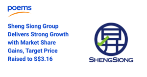 Sheng Siong Group Delivers Strong Growth with Market Share Gains, Target Price Raised to S$3.16