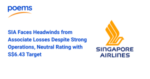 SIA Faces Headwinds from Associate Losses Despite Strong Operations, Neutral Rating with S$6.43 Target