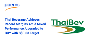 Thai Beverage Achieves Record Margins Amid Mixed Performance, Upgraded to BUY with S$0.53 Target