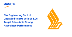 SIA Engineering Co. Ltd Upgraded to BUY with S$4.06 Target Price Amid Strong Associates Performance