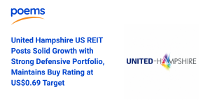 United Hampshire US REIT Posts Solid Growth with Strong Defensive Portfolio, Maintains Buy Rating at US$0.69 Target
