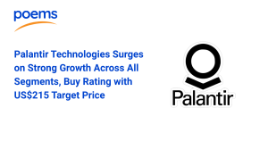 Palantir Technologies Surges on Strong Growth Across All Segments, Buy Rating with US$215 Target Price