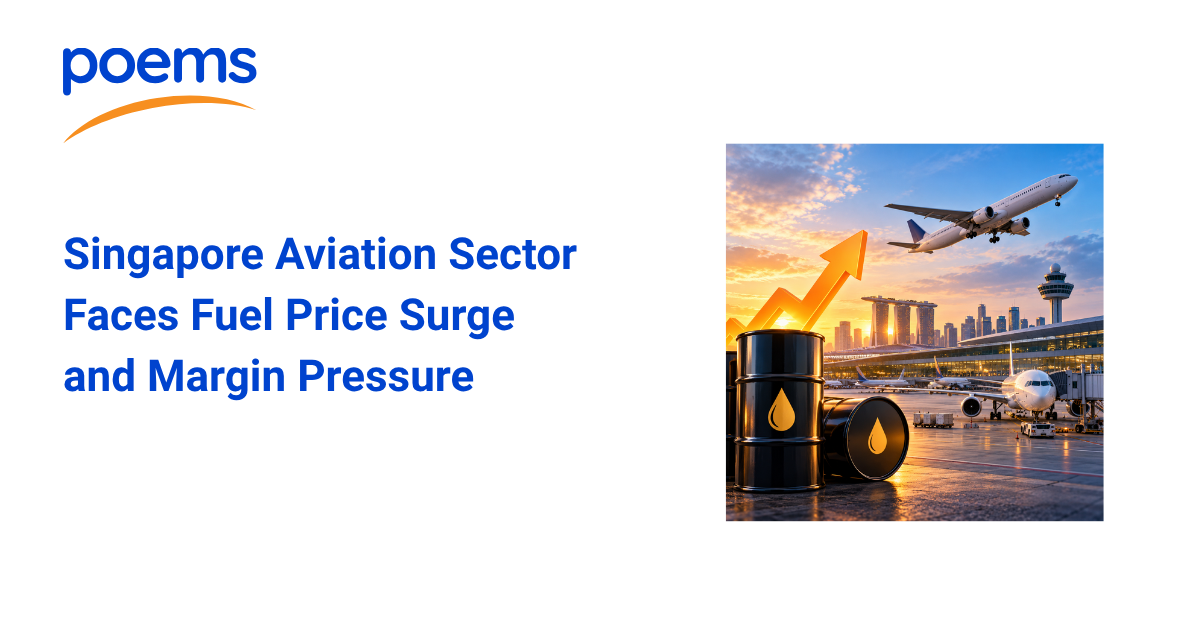 Singapore Aviation Sector Faces Fuel Price Surge and Margin Pressure Singapore Aviation Sector Faces Fuel Price Surge and Margin Pressure