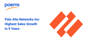 Palo Alto Networks Inc – Highest Sales Growth in 9 Years
