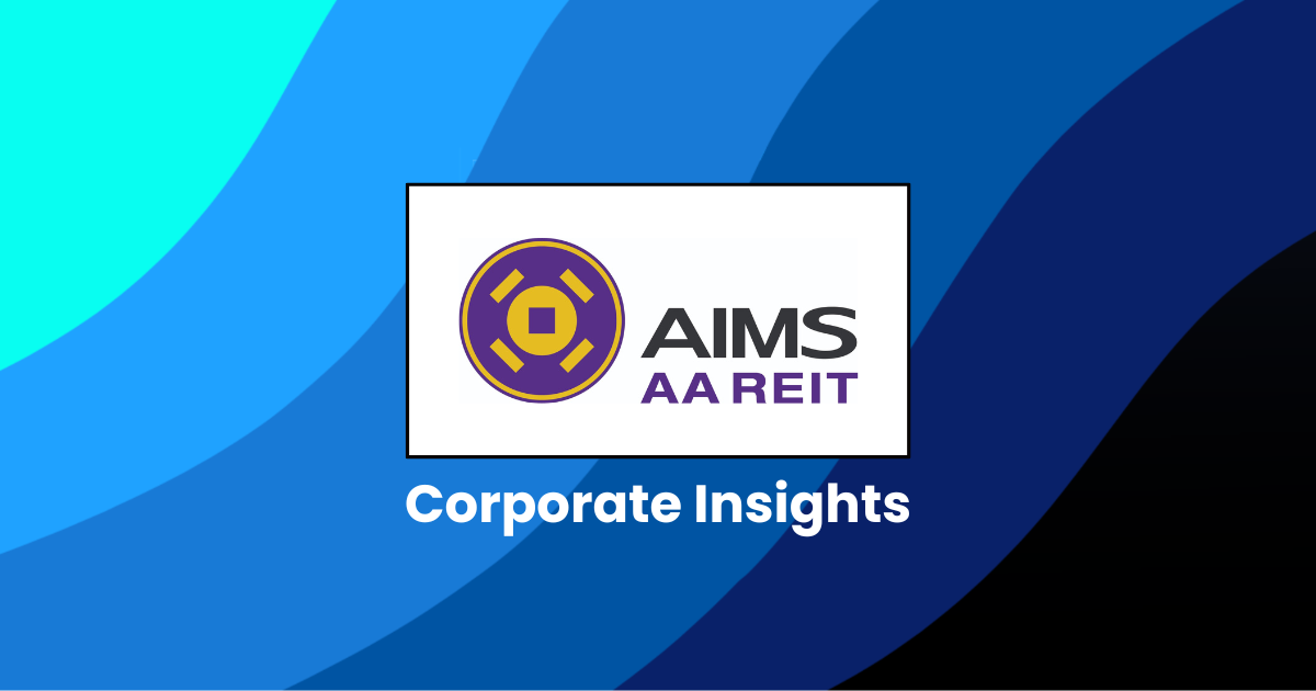 Corporate Insights by AIMS APAC REIT