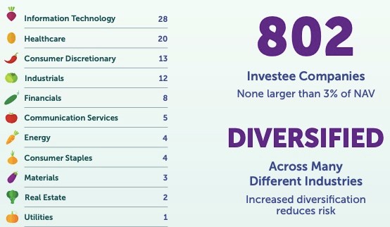 astrea vi number of investee companies